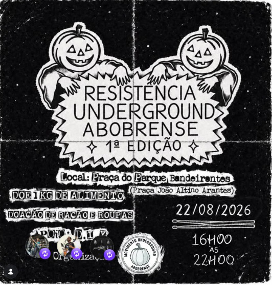 Rio Verde receberá a 1ª Edição do Festival Restiência Underground